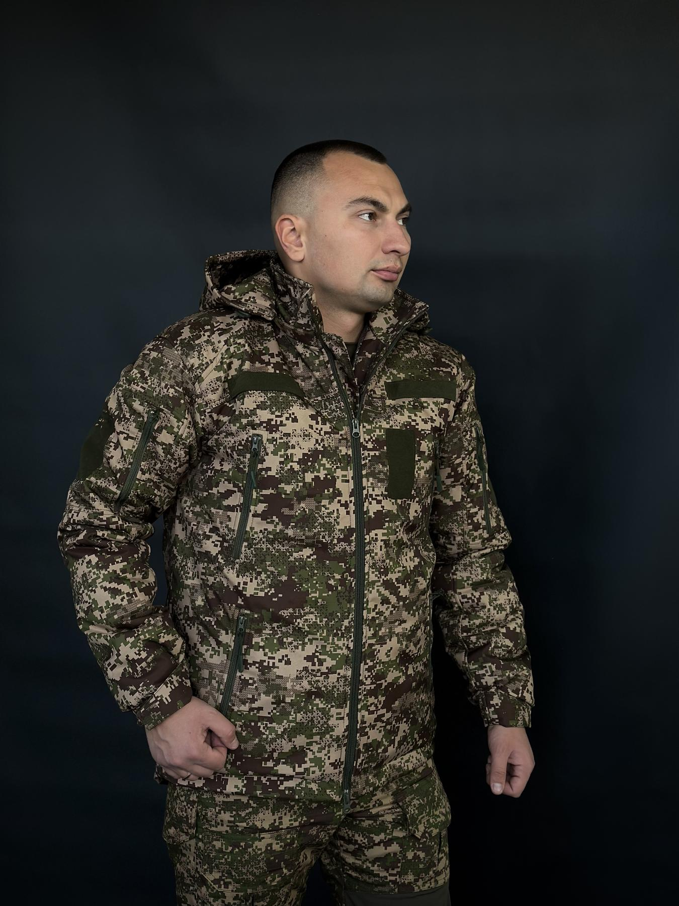 Куртка зимова V&Т SoftShell Max-Heat Хижак.