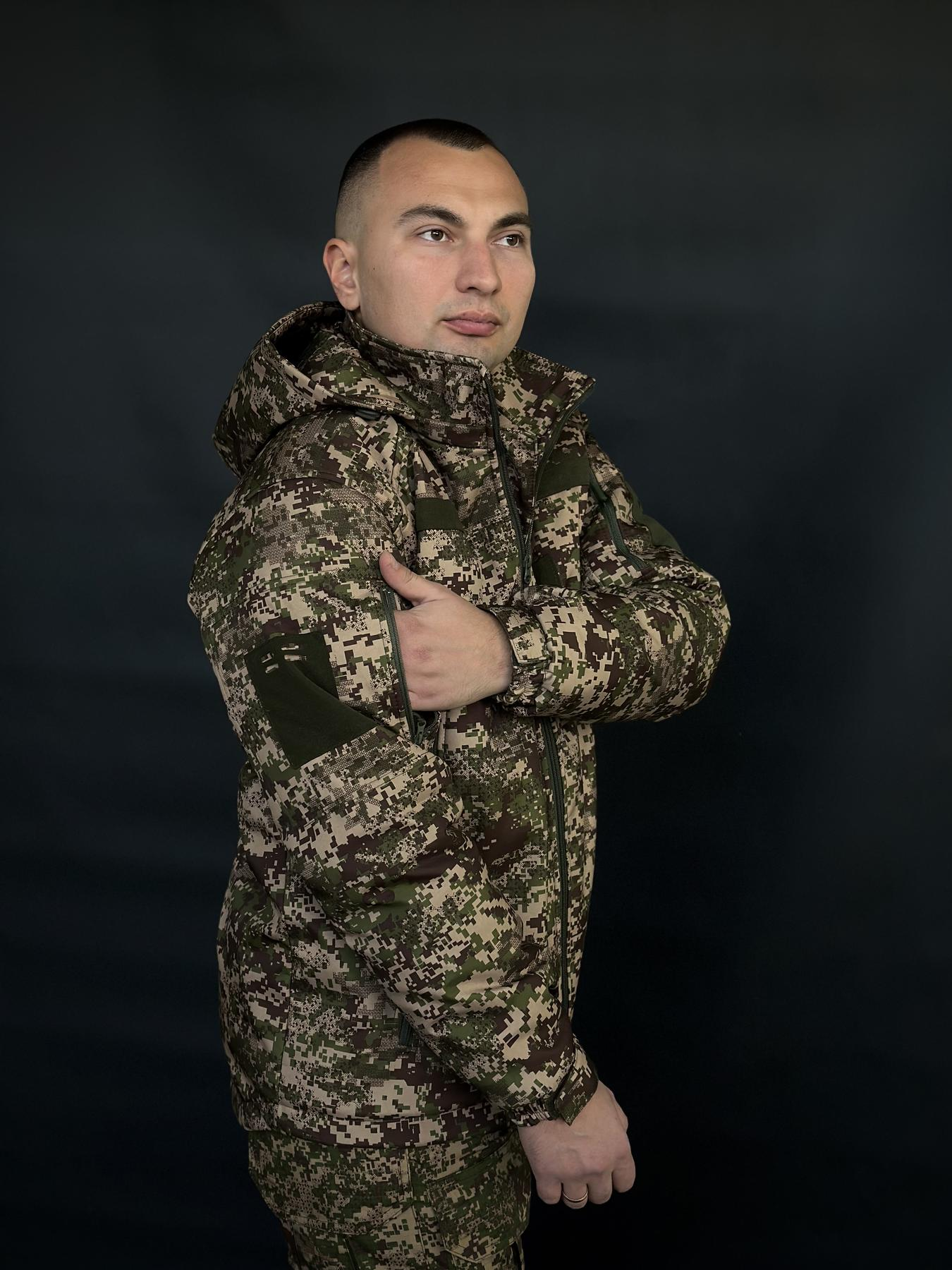 Куртка зимова V&Т SoftShell Max-Heat Хижак.