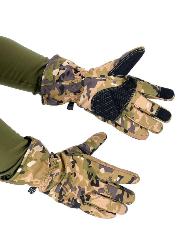 Рукавиці тактичні Soft Shell 5.0 мультикам