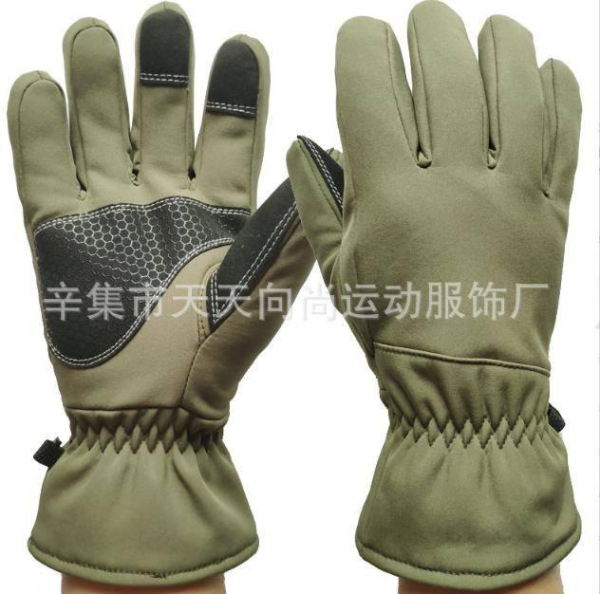 Рукавиці тактичні Soft Shell 5.0 олива