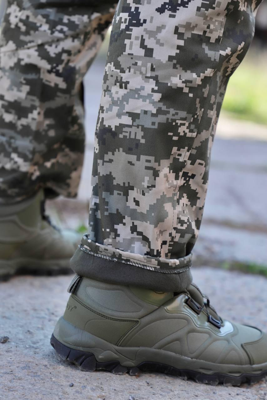 Штани зимові піксель