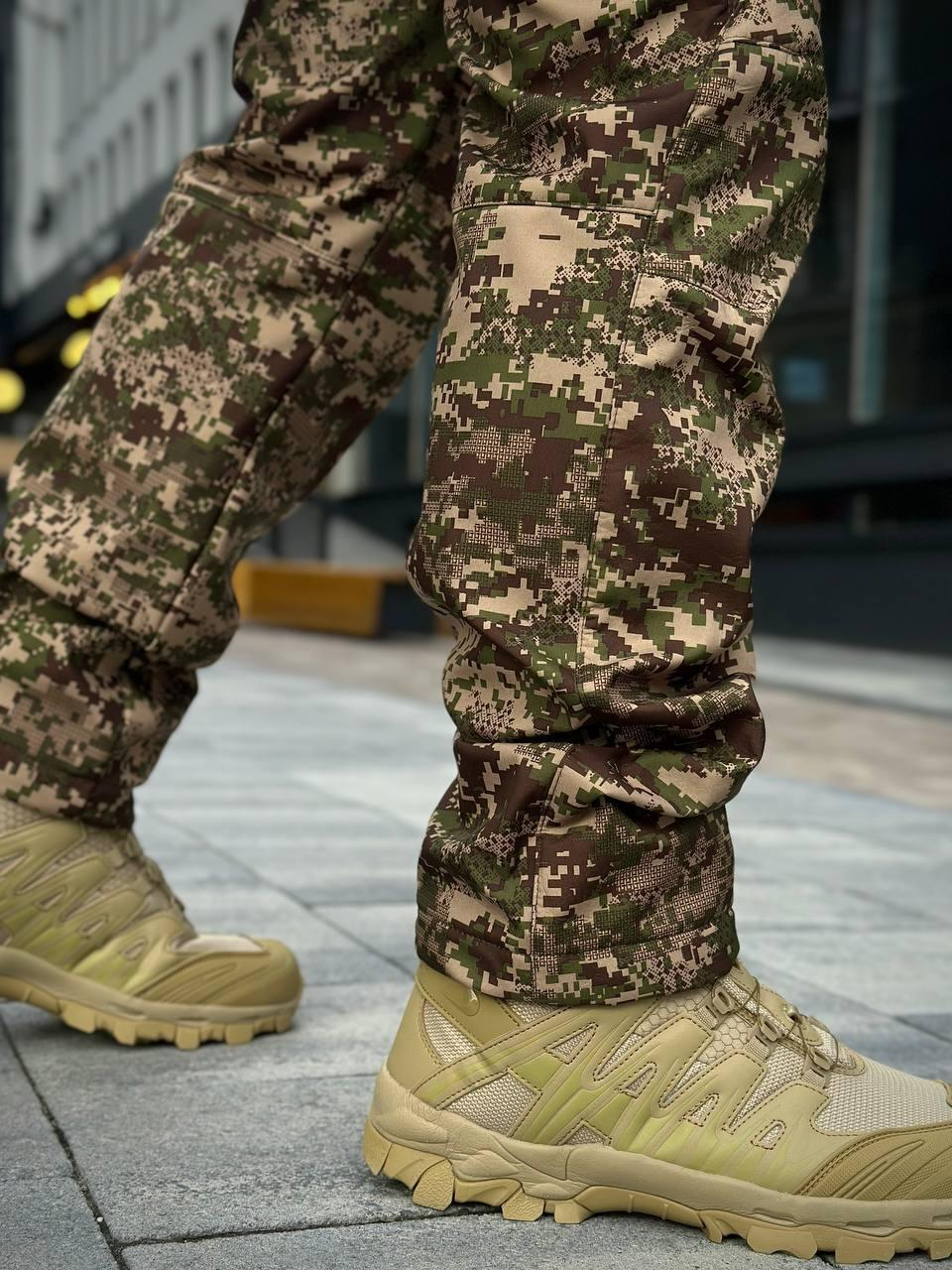 Тактичний костюм на флісі Soft Shell Хижак MILITARY