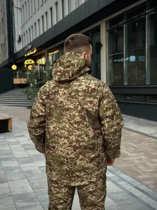 Тактичний костюм на флісі Soft Shell Хижак MILITARY