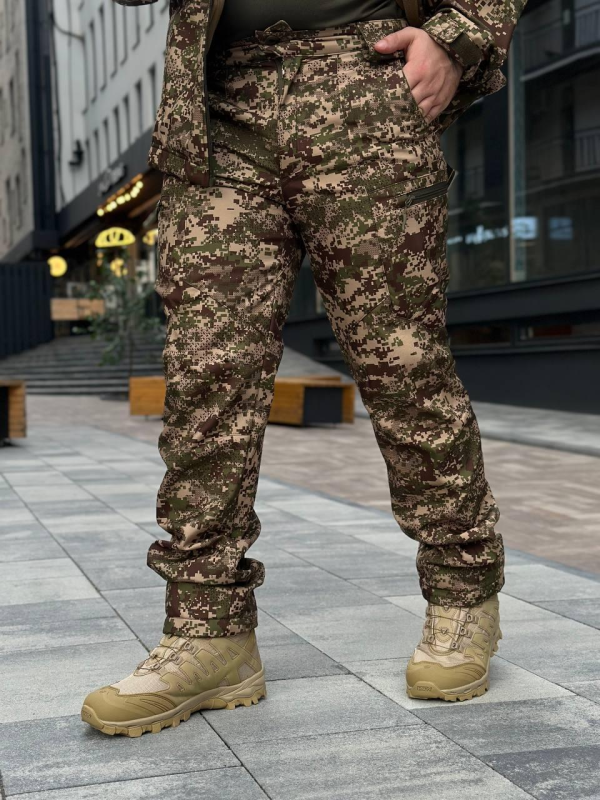 Тактичний костюм на флісі Soft Shell Хижак MILITARY