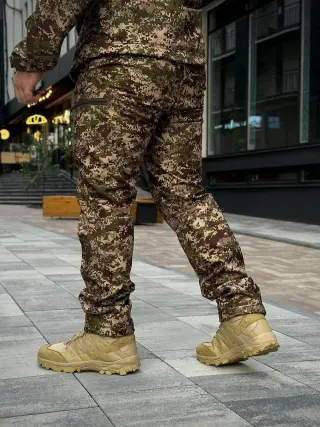 Тактичний костюм на флісі Soft Shell Хижак MILITARY