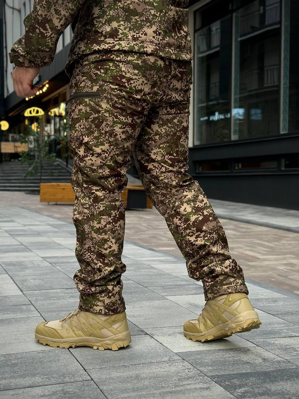 Тактичний костюм на флісі Soft Shell Хижак MILITARY