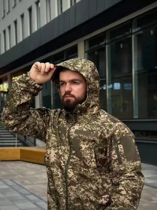 Тактичний костюм на флісі Soft Shell Хижак MILITARY