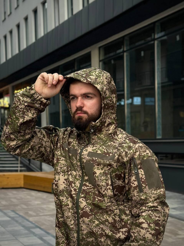 Тактичний костюм на флісі Soft Shell Хижак MILITARY