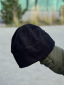 Шапка Helikon Range Beanie Grid Fleece - Black. - Photo 3
