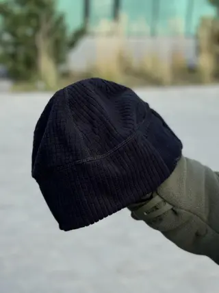 Шапка Helikon Range Beanie Grid Fleece - Black.
