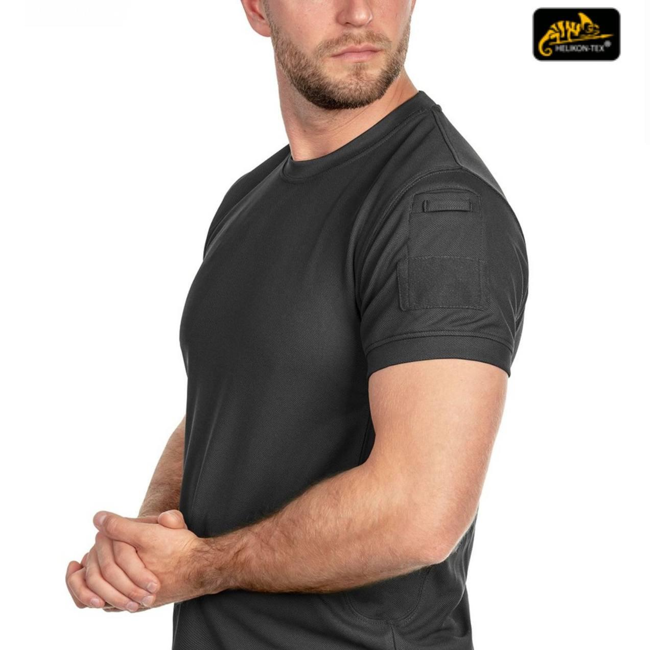 Футболка тактична Helikon-Tex TOPCOOL Black