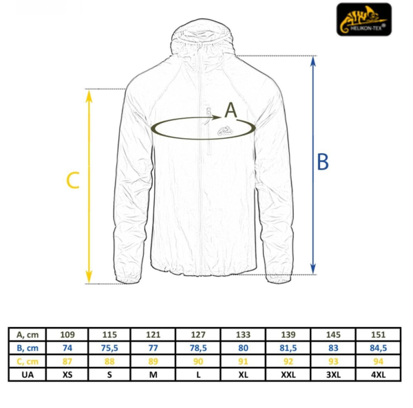Куртка легка Helikon-Tex Tramontane Wind Jacket Black