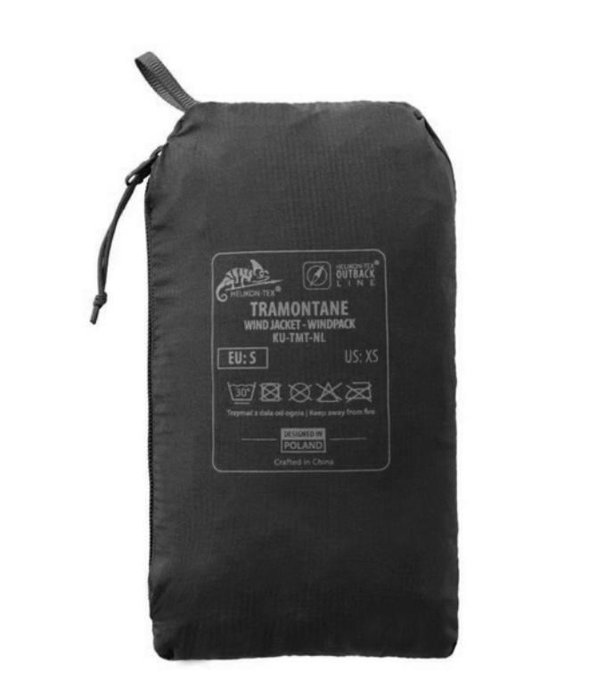 Куртка легка Helikon-Tex Tramontane Wind Jacket Black