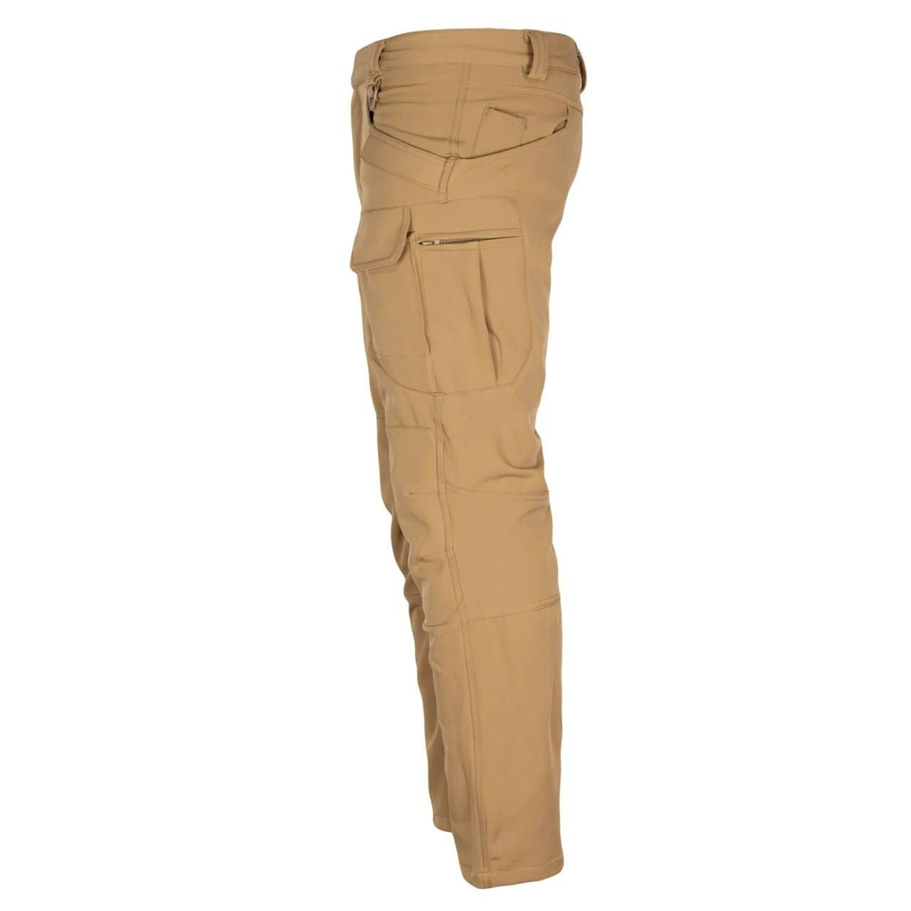 Штани тактичні SoftShell зимові Койот 5.0 - Фото 2