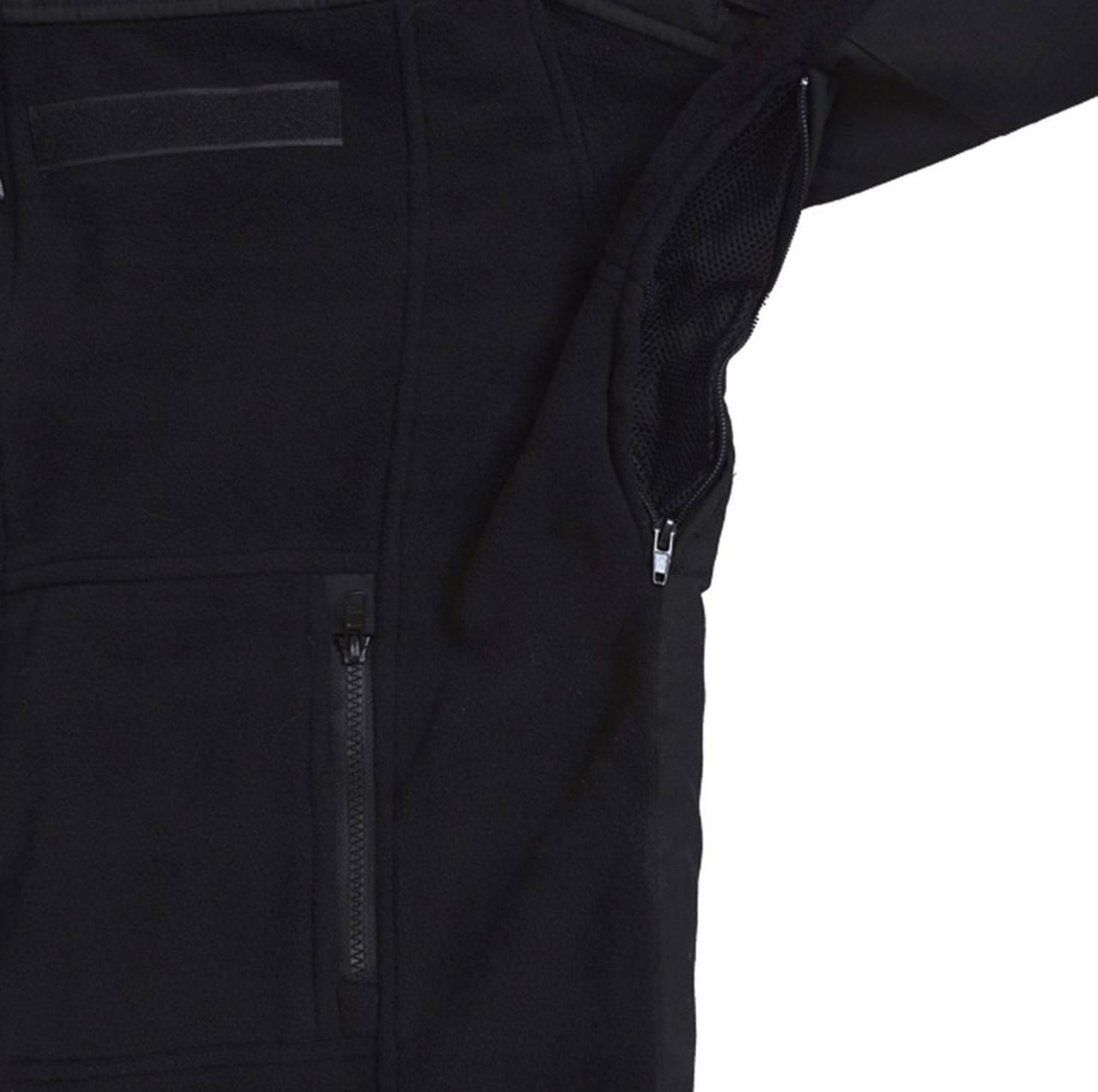 Флісова кофта тактична MFH «Combat» Black