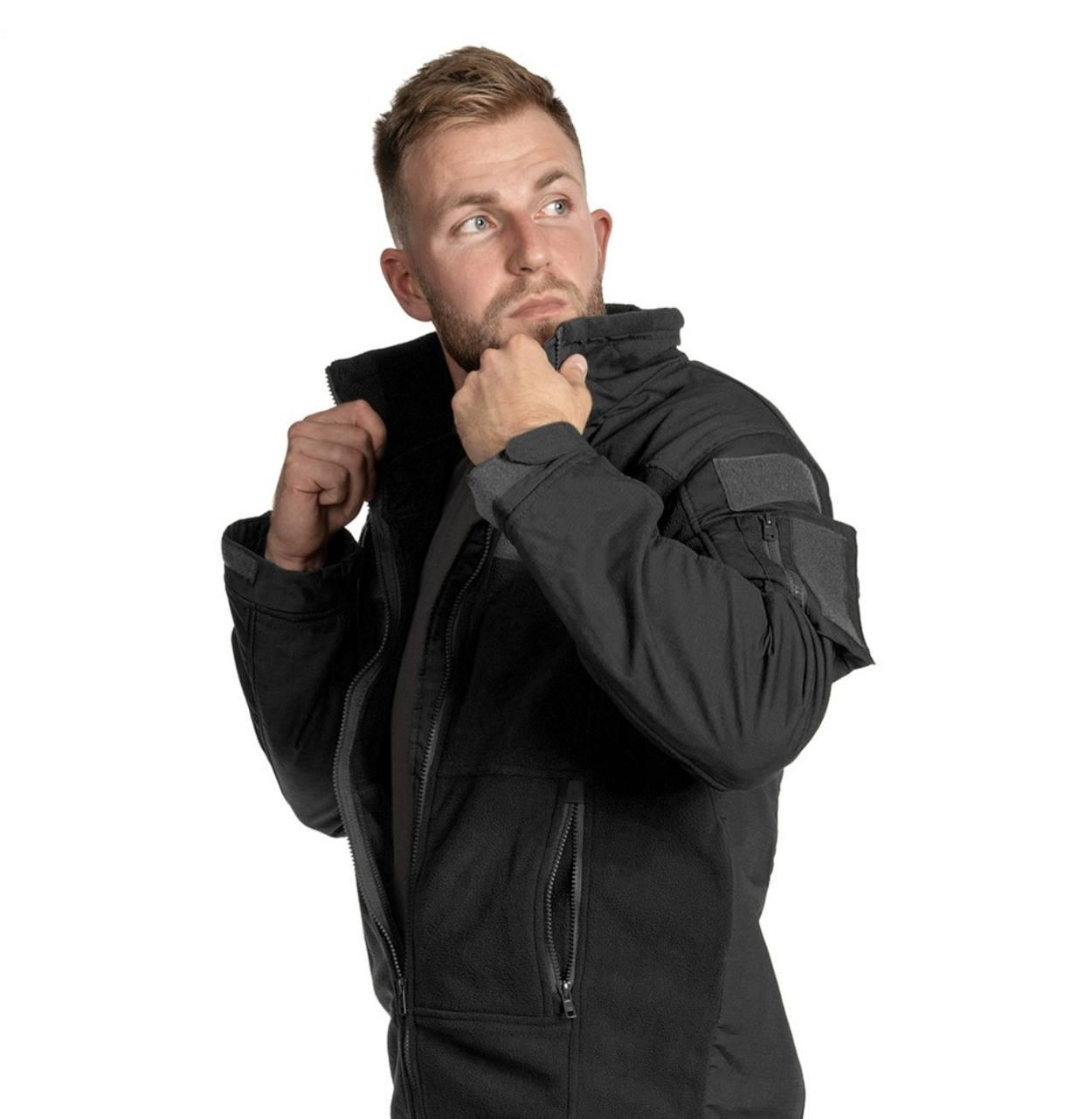 Флісова кофта тактична MFH «Combat» Black