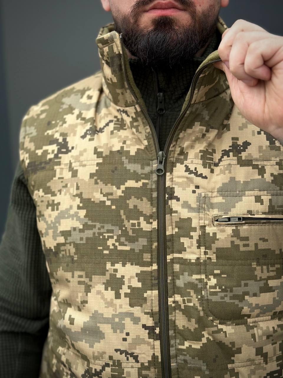 Тактична військова Жилетка B&L піксель