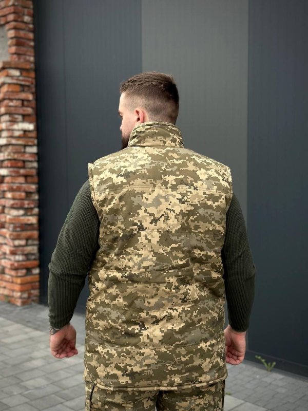 Тактична військова Жилетка B&L піксель