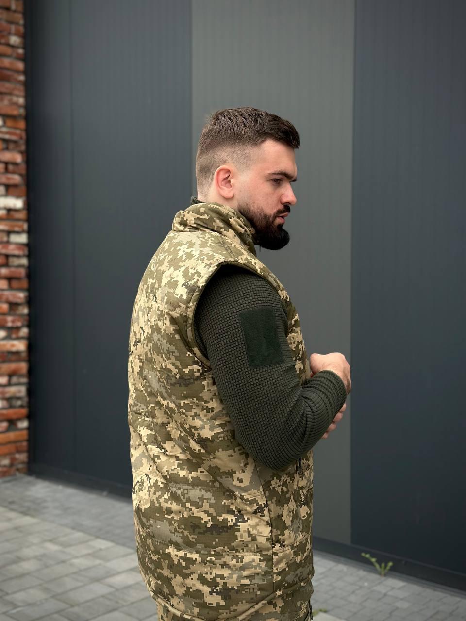 Тактична військова Жилетка B&L піксель - Фото 4
