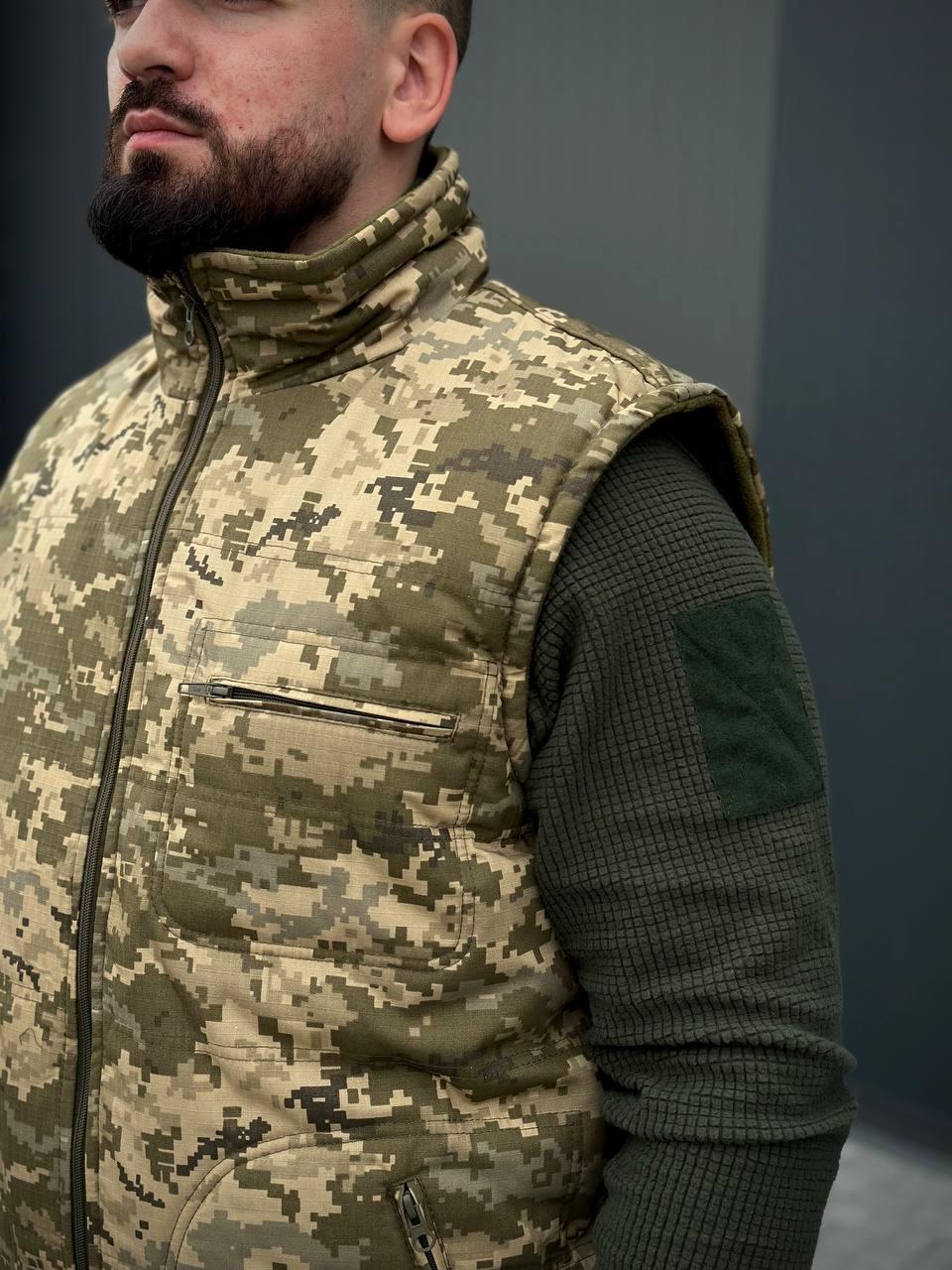 Тактична військова Жилетка B&L піксель - Фото 9