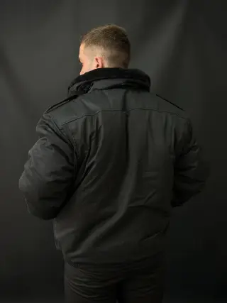 Бушлат чорний B&L ТИТАН
