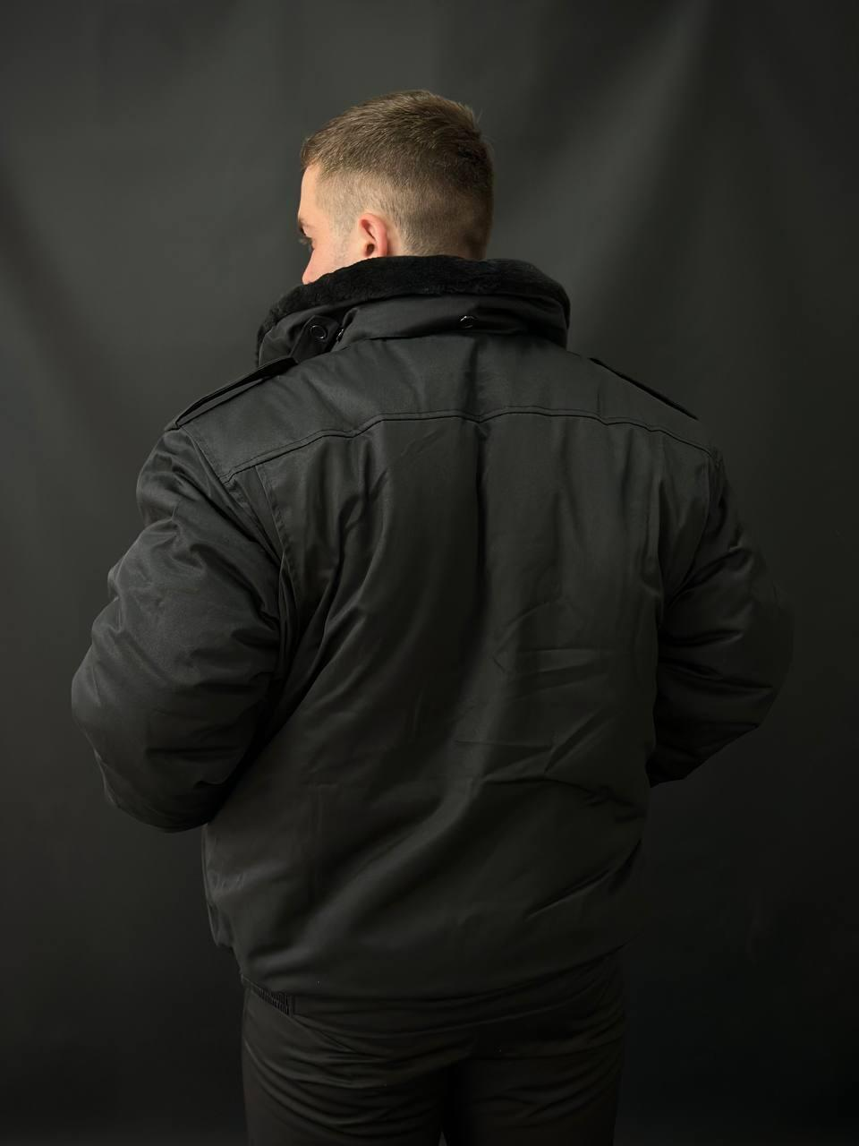 Бушлат чорний B&L ТИТАН