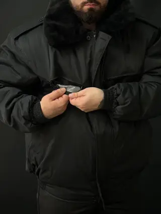 Бушлат чорний B&L ТИТАН