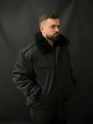 Бушлат чорний B&L ТИТАН