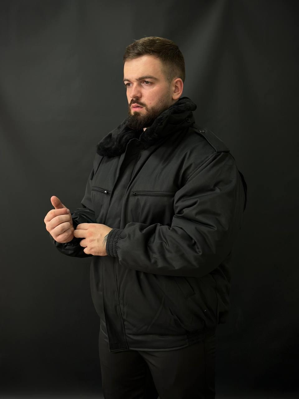Бушлат чорний B&L ТИТАН