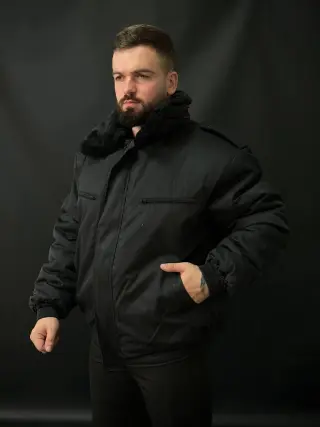 Бушлат чорний B&L ТИТАН