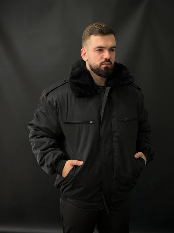 Бушлат чорний B&L ТИТАН