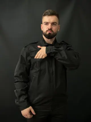 Костюм Чорний Охорона