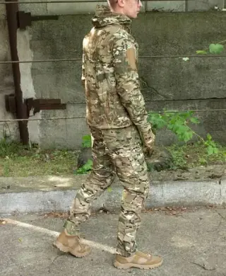 Костюм Soft Shell мультикам куртка та штани G2 з наколінниками