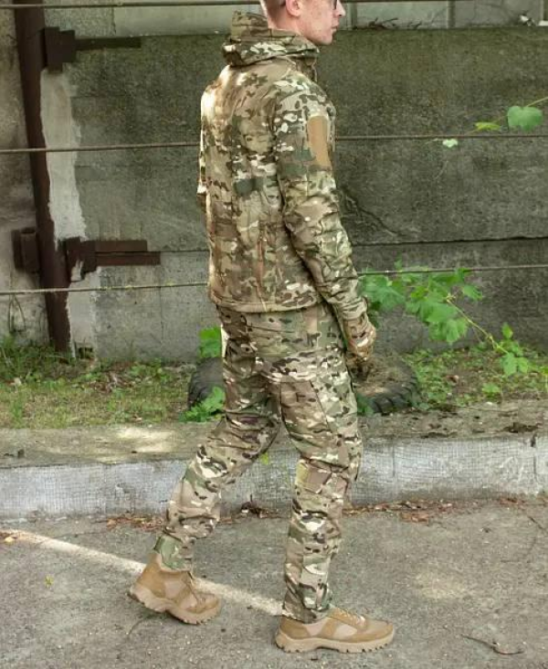 Костюм Soft Shell мультикам куртка та штани G2 з наколінниками