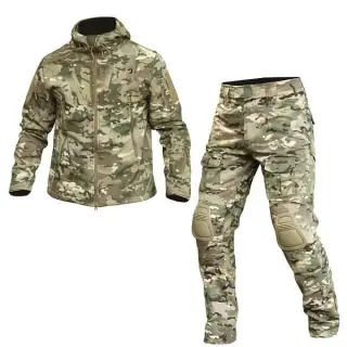 Костюм Soft Shell мультикам куртка та штани G2 з наколінниками