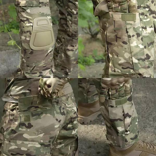 Костюм 3в1 Han Wild Multicam G8 куртка та штани та убакс мультикам наколінники та налокітники