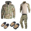 Костюм 3в1 Han Wild Multicam G8 куртка та штани та убакс мультикам наколінники та налокітники - Photo 1