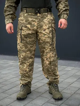 Штани ARCHER pixel саржа