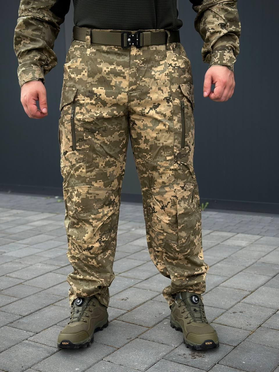 Штани ARCHER pixel саржа