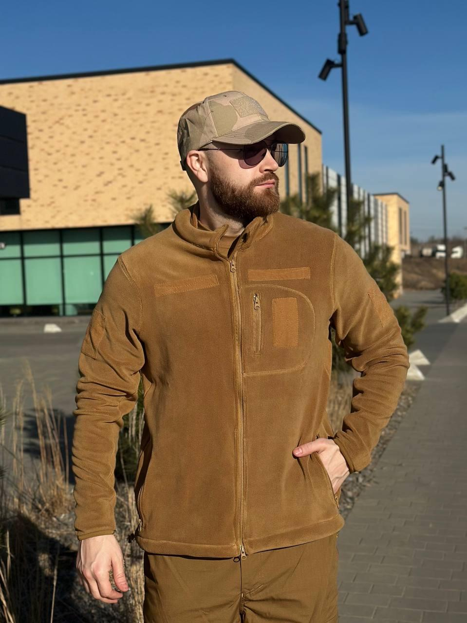 Кофта койот Polartec 340 RMilitary+