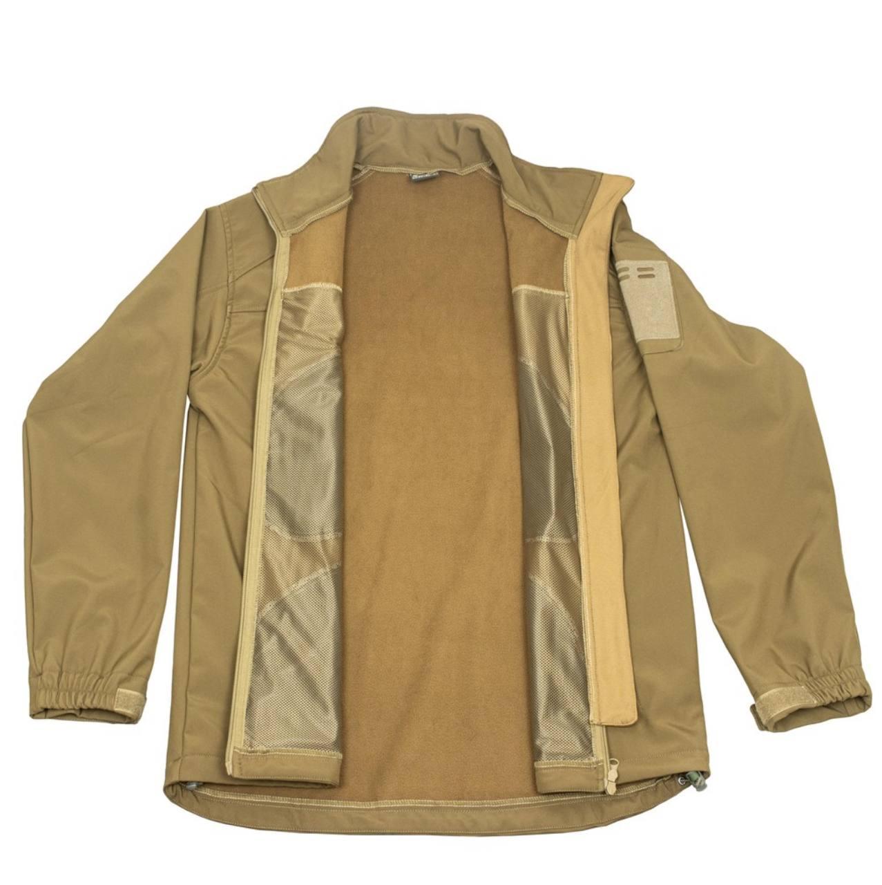 Куртка SoftShell койот V&T - Фото 5