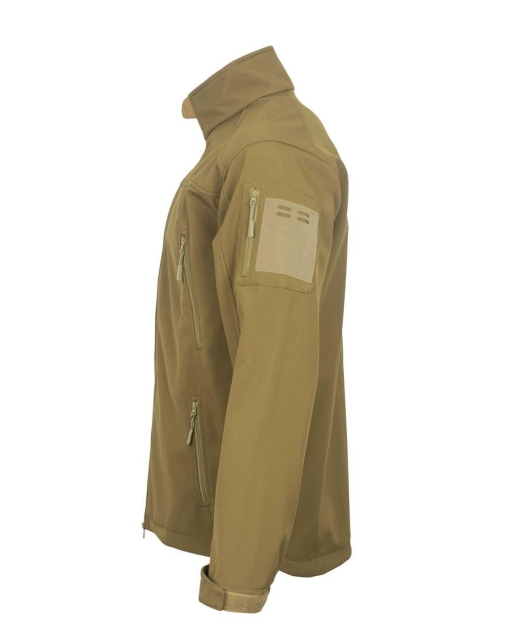Куртка SoftShell койот V&T - Фото 2
