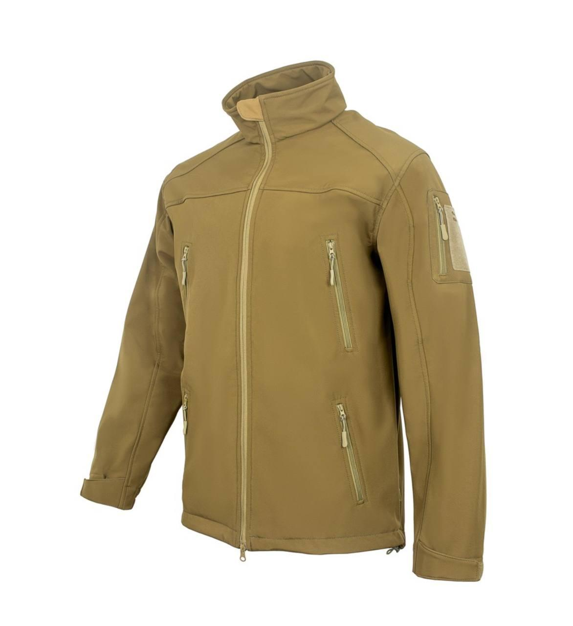 Куртка SoftShell койот V&T - Фото 3