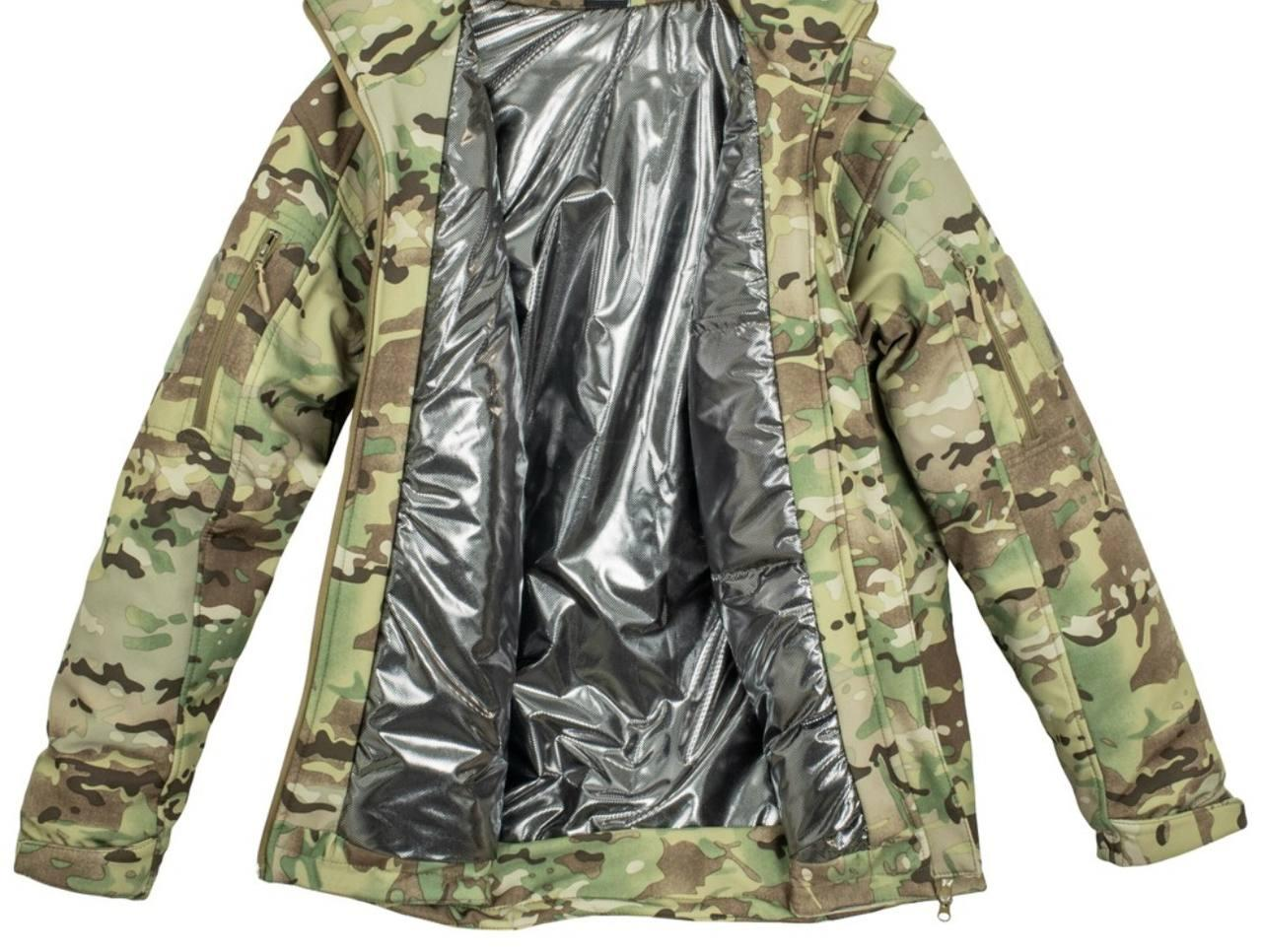 Куртка зимова SoftShell Max-Heat Multicam V&T