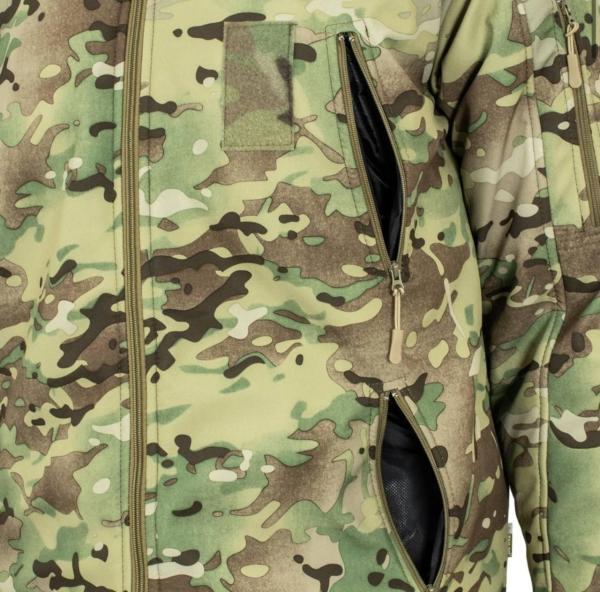 Куртка зимова SoftShell Max-Heat Multicam V&T