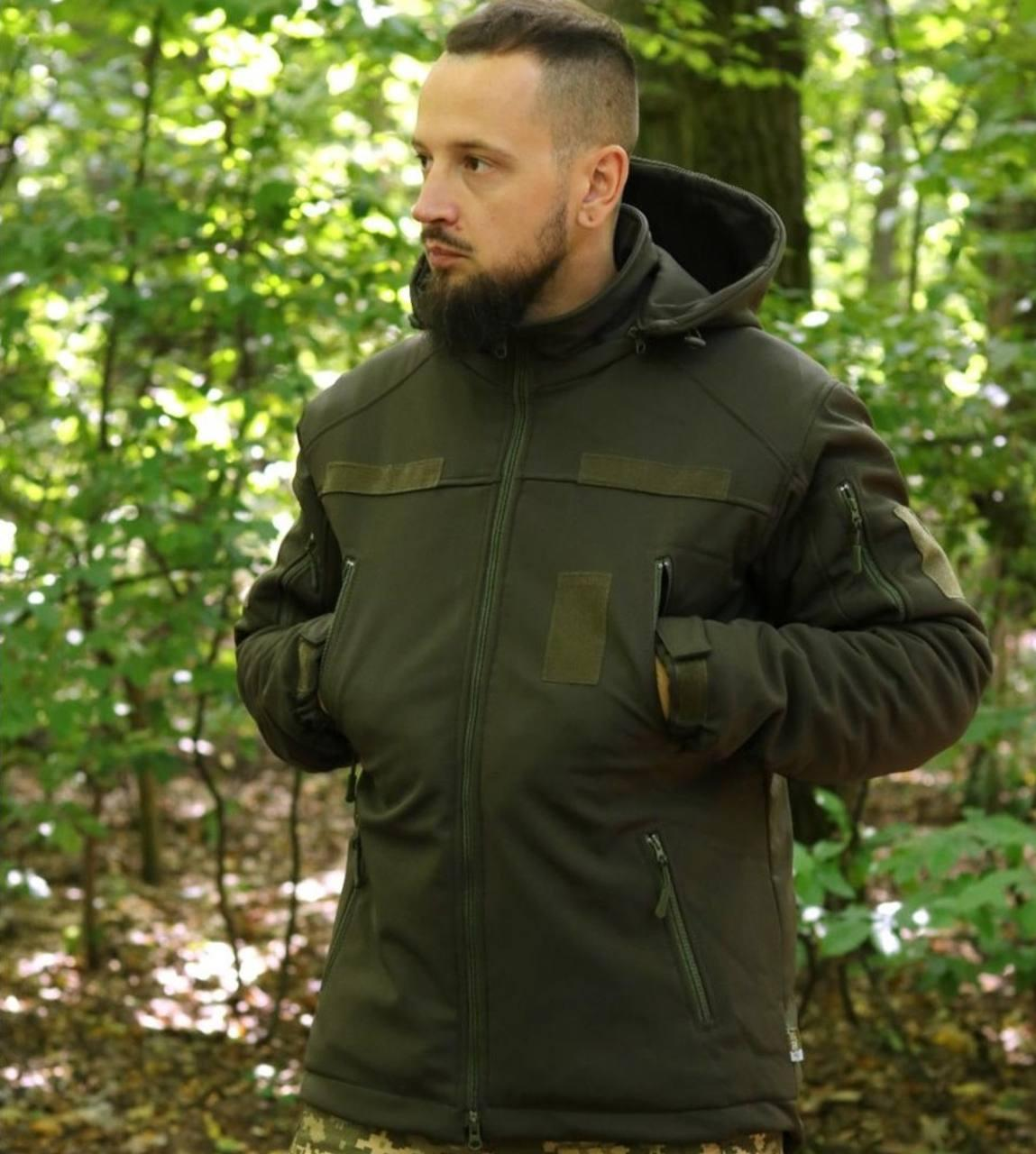Куртка зимова V&Т SoftShell Olive