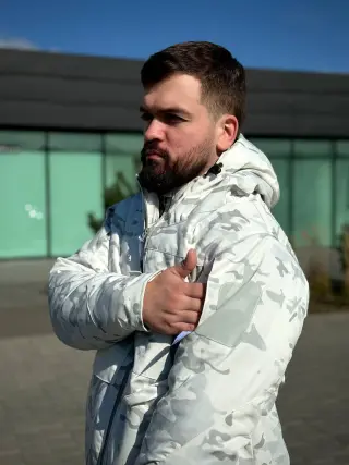 Куртка біла Call Dragon 🐉