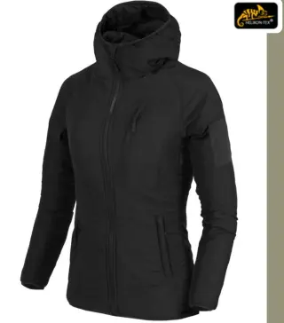 Куртка жіноча Helikon-Tex Women's Wolfhound Hoodie Чорна
