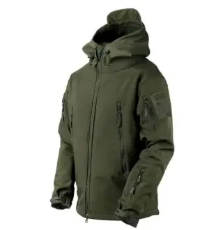 Куртка софтшел Gman Олива Soft Shell на флісі
