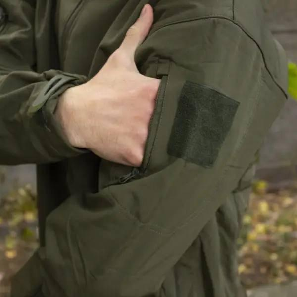 Куртка софтшел Gman Олива Soft Shell на флісі